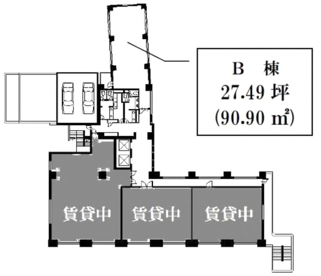 三ツ木寿町ビルB棟 間取り図