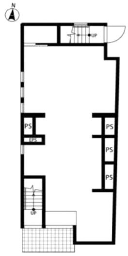 クオーレ西麻布1F 間取り図