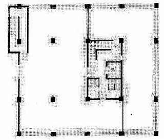 第1南桜ビル2F 間取り図