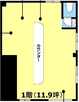 立石4丁目ビル1F 間取り図