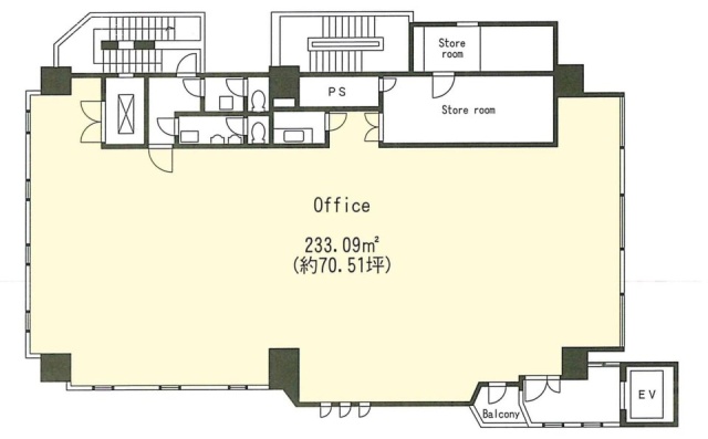 セラフ10アザブビル3F 間取り図