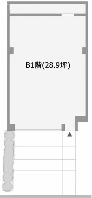 南青山泉ビルB1F 間取り図