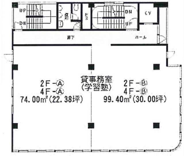 M3ビルA 間取り図