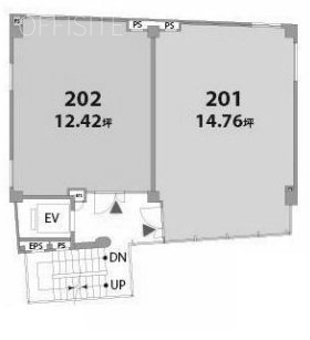 PRYME CUBE表参道202 間取り図