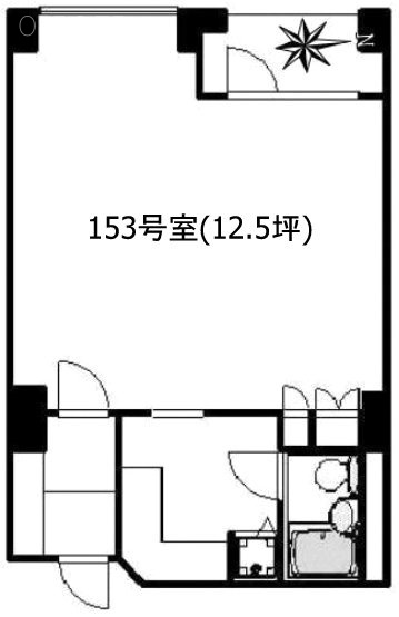 エルプリメント新宿153 間取り図