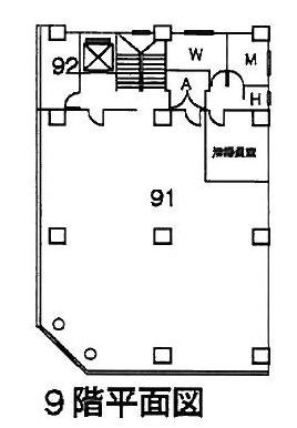 八重洲中央ビル91・92 間取り図