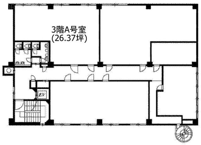上地(かみち)ビルA 間取り図