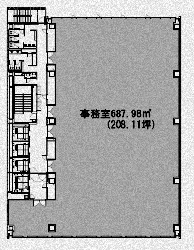 NS虎ノ門ビル7F 間取り図