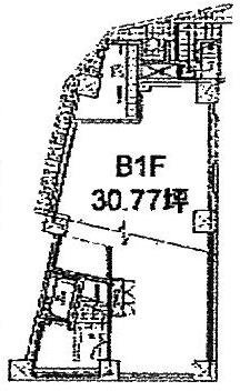 VORT六本木brillerB1F 間取り図