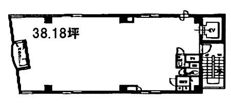 MARUSHINビル6F 間取り図