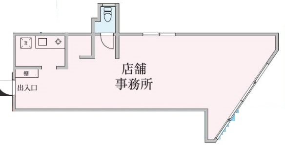 新井ビル4F 間取り図