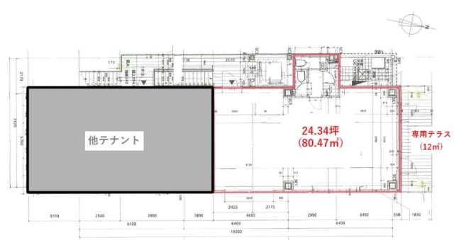 ESCALIER五番町(エスカリエ五番町)B 間取り図