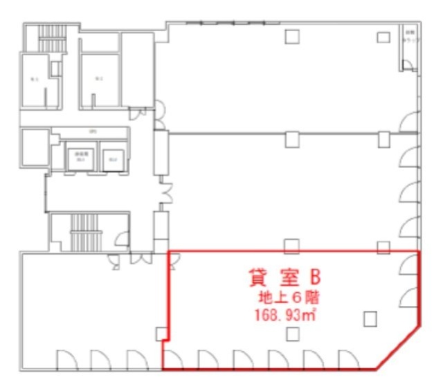 住友生命新横浜第2ビルB 間取り図