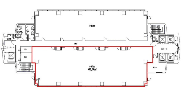 JRE大森駅東口ビル3F 間取り図