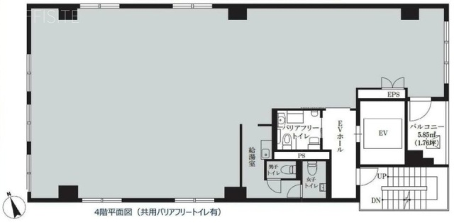 VORT浅草江戸通り4F 間取り図