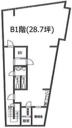 MビルB1F 間取り図