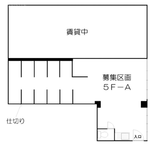 曙ビルA 間取り図