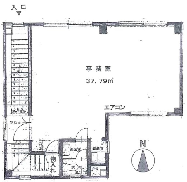 和田ビル2F 間取り図