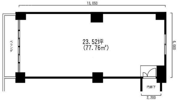 ローヤルマンション401 間取り図