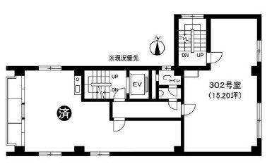 サンエイビル302 間取り図
