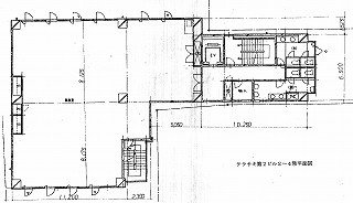 テラサキ第2ビル6F 間取り図