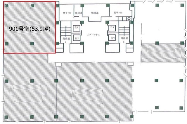 KRCビル901 間取り図