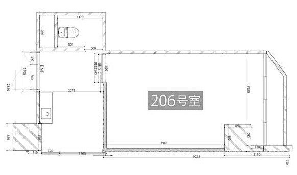 柏木MURA206 間取り図