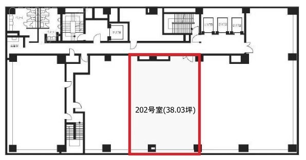 ONE SHINKAWA202 間取り図