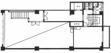 泉国際産業ビルB 間取り図