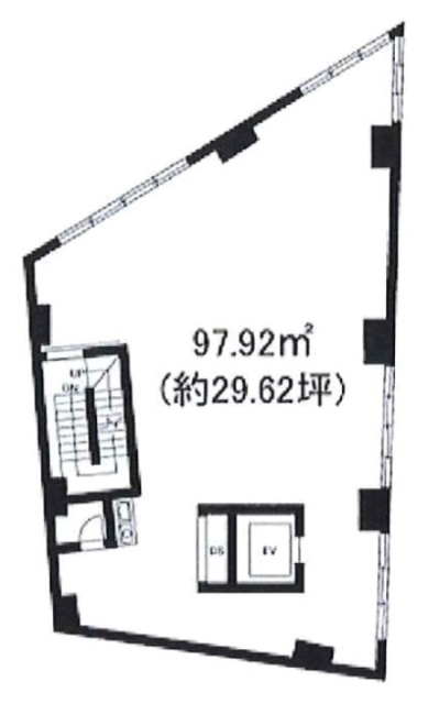 第75東京ビル5F 間取り図