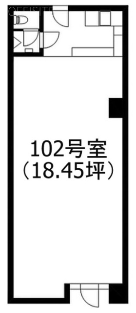 神代マンション102 間取り図