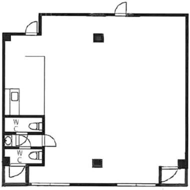 CORSA堀切201 間取り図