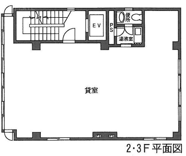 ヴェルディ赤坂2F 間取り図