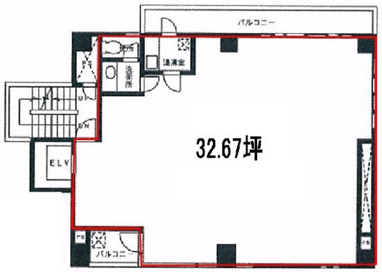 アーバン南長崎ビル4F 間取り図