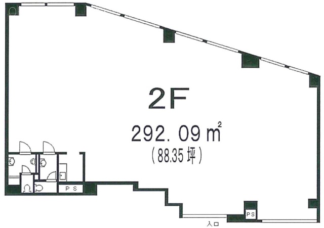 第2高円寺ビル2F 間取り図