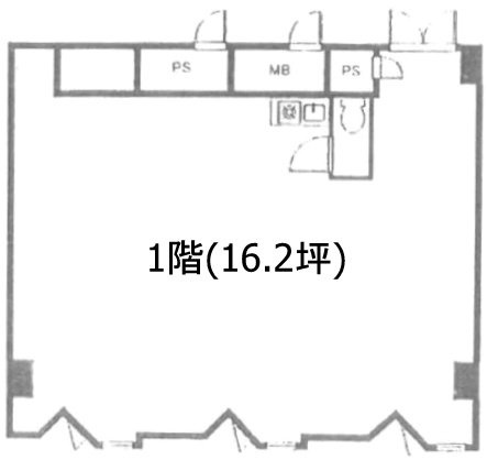 フェルテシモ田園調布105 間取り図