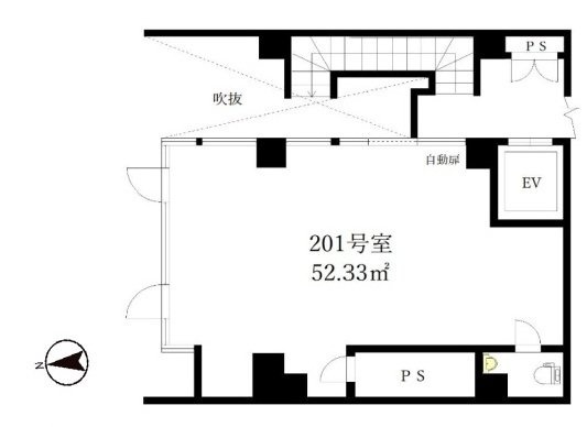 イマールビル201 間取り図
