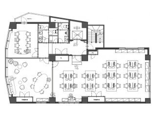 TOWER FRONT 神谷町3F 間取り図