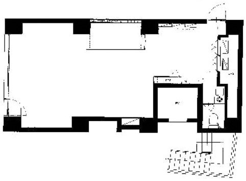 エスト渋谷1F 間取り図