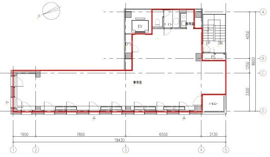 オオタケ第7ビル3F 間取り図