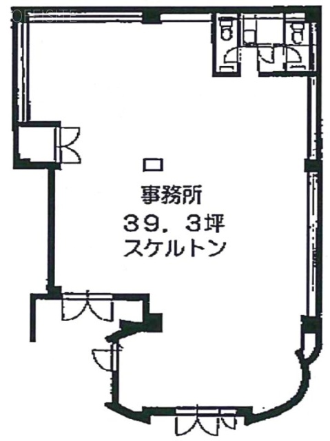 タガミ神宮前ビルB1F 間取り図