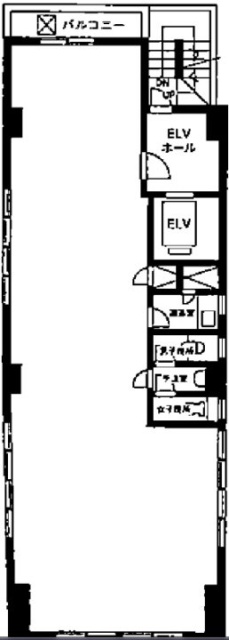 太陽堂ビル5F 間取り図