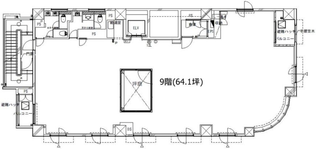 アリビオ九段9F 間取り図