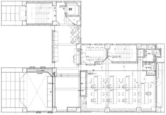 Uniーworks新宿御苑4F 間取り図