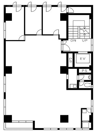 山田一力ビル3F 間取り図