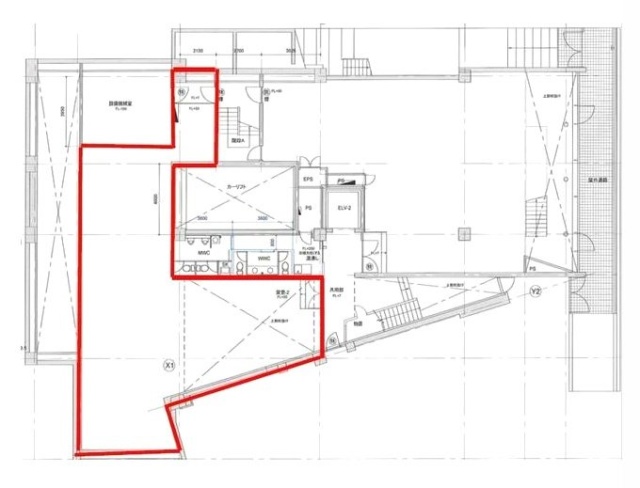 グランカーサ南青山B1F 間取り図