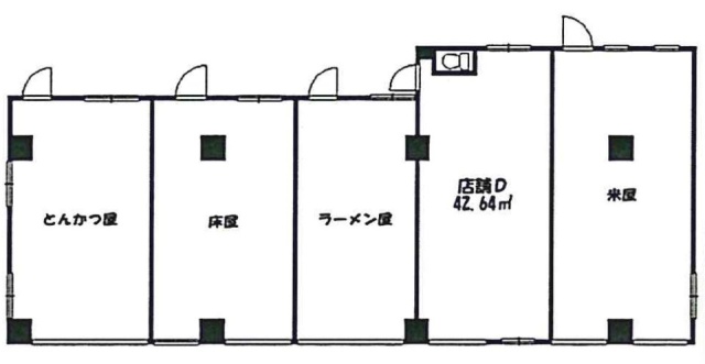 ファミリーナタマⅠビルD 間取り図