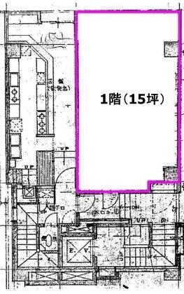 杉喜ビル1F 間取り図