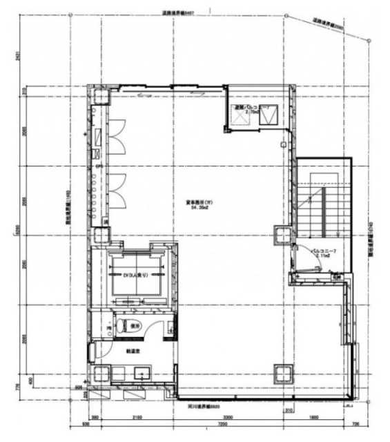 WHARF神田三崎町ビル7F 間取り図