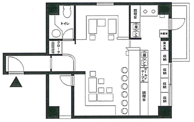 クロスロード反町ビルB 間取り図